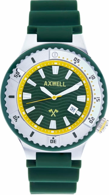 Axwell Summit Strap Watch w/Date Green One Size