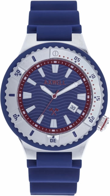 Axwell Summit Strap Watch w/Date Navy One Size