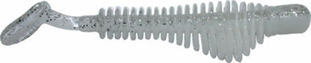 B-Fish-N AuthentX Pulse R Paddle Tail Swimbaits 8 2.45in Fire Ice White