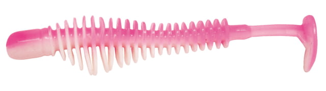 B-Fish-N AuthentX Pulse R Paddle Tail Swimbaits 8 2.45in Pink/White