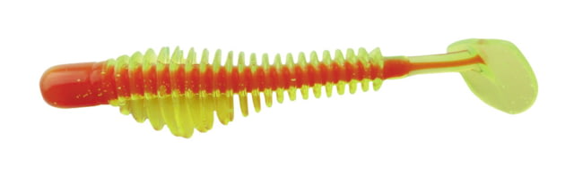 B-Fish-N AuthentX Pulse R Paddle Tail Swimbaits 50 3.25in Chart/Orange Core