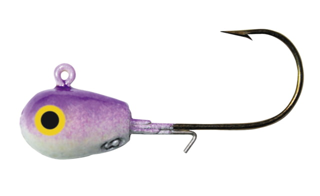 B-Fish-N H20 Precision Jigs Purple/Pearl 1/4oz 15 per Pack