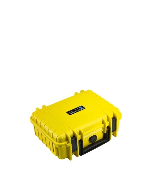 B&W International Type  Yellow Outdoor Case With RPD Insert Yellow Small