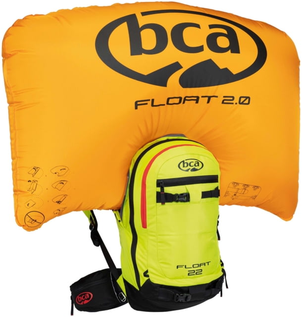 Backcountry Access Float 22 Avalanche Airbag Radioactive Lime