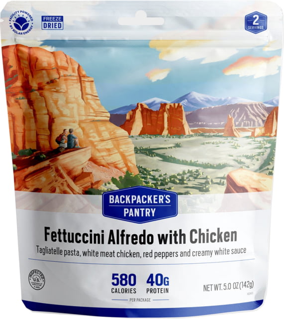 Backpacker's Pantry Fettuccini Alfredo w/ Chicken 2 Servings