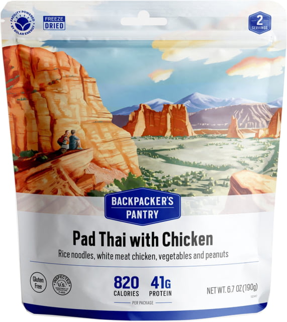 Backpackers Pantry Pad Thai w/Chicken 2 Servings