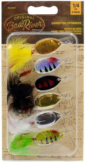 Bad River Gamefish Spinner 6-Pack