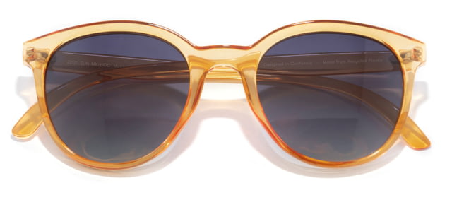 Sunski Makani Sunglasses Tortoise Flash Frame Gold Lens