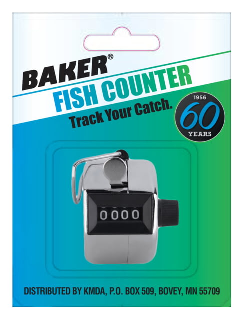 Baker Tools Fish Counter Silver/Black