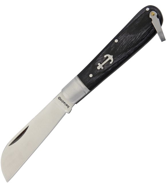 Baladeo Breizh Anchor Folder Folding Knife3in Black Stamina Wood Handle