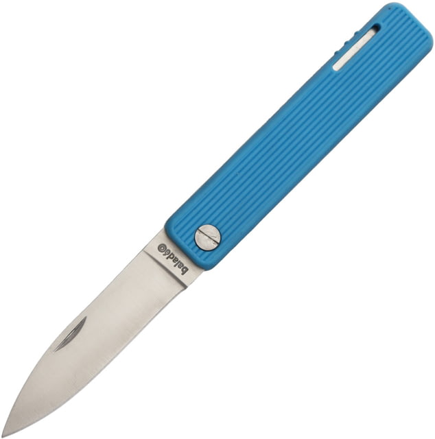 Baladeo Papagayo Turquoise Folder Folding Knife2.875in420 SteelTurquoise TPE Plastic Handle