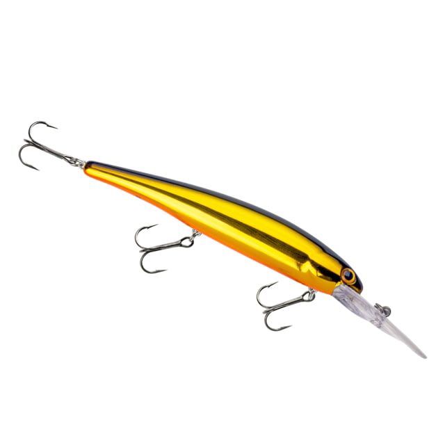 Bandit Bandit Suspending Minnow Jig 3/4oz 4.625in Gold BlackBack