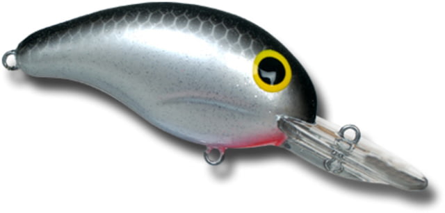 Bandit Bandit 200 Series Crankbait 2in 1/4oz Silver Minnow Sparkle