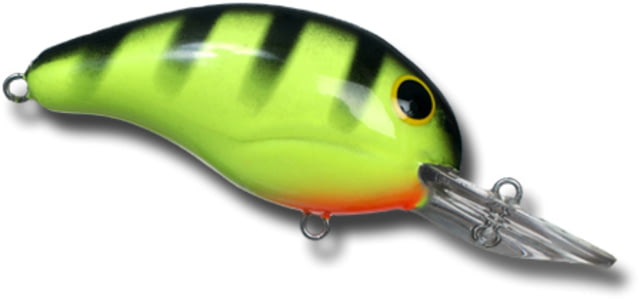 Bandit Bandit 200 Series Crankbait 2in 1/4oz Chartreuse/Black Stripe