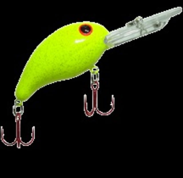 Bandit Bandit 300 Series Crankbait 2in 1/4oz Chartreuse Sparkle Crappie