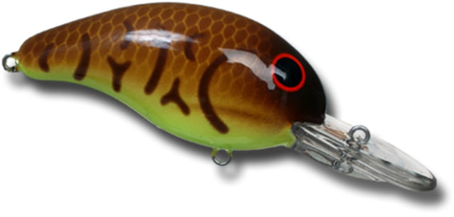 Bandit Bandit 300 Series Crankbait 2in 1/4oz Crawfish Chartreuse Belly