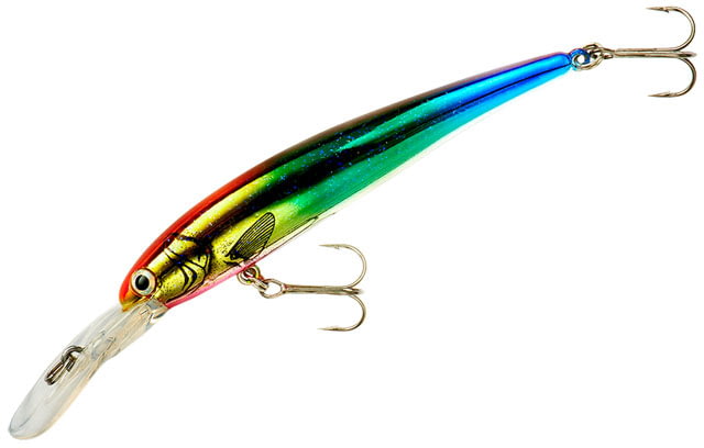 Bandit Bandit B-Shad Plug 3/8oz 3 1/2in Green Clown