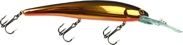 Bandit Walleye Deep Plug 5/8oz 4 3/4in Gold Black Back