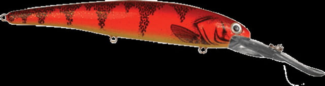 Bandit Walleye Deep Plug 5/8oz 4 3/4in Red Chart