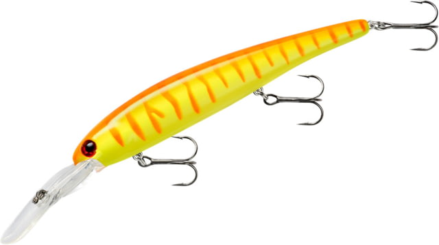 Bandit Walleye Deep Plug 5/8oz 4 3/4in Red Fire Tiger