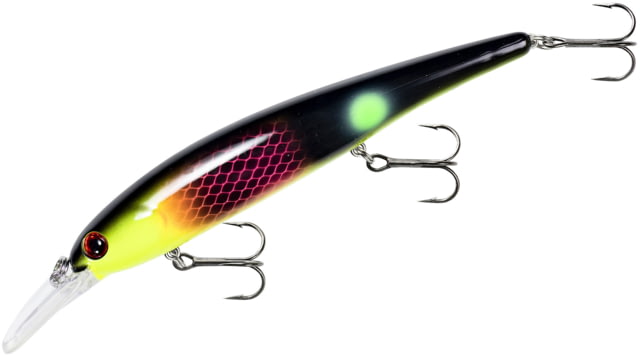 Bandit Bandit Walleye Shallow Bait 4 3/4in 5/8oz Black Pink/Yellow Head