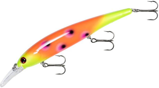 Bandit Bandit Walleye Shallow Bait 4 3/4in 5/8oz Chart/Orange/Chartreuse Head