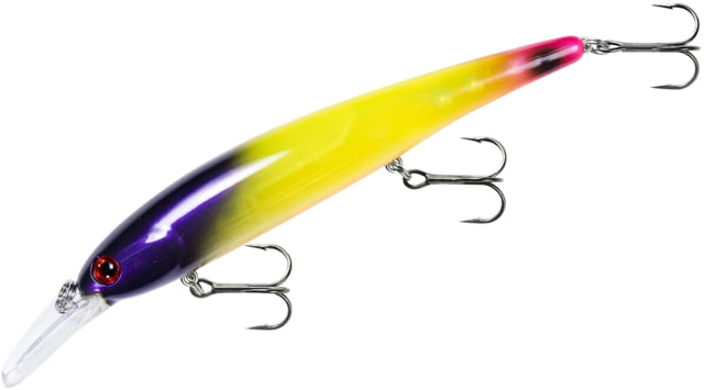 Bandit Bandit Walleye Shallow Bait 4 3/4in 5/8oz Chartreuse Green/Purple Head