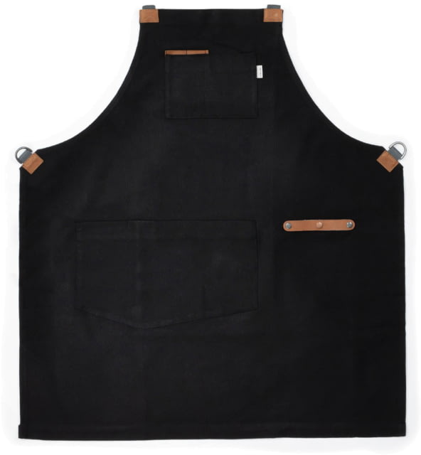 Barebones Chef Grilling Apron Canvas/ Leather 33in Tall x 30in Wide