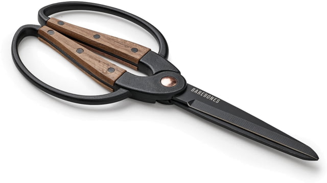 Barebones Large Scissors Wooden Handle 4in Heat-Treated Stainless Steel Blade