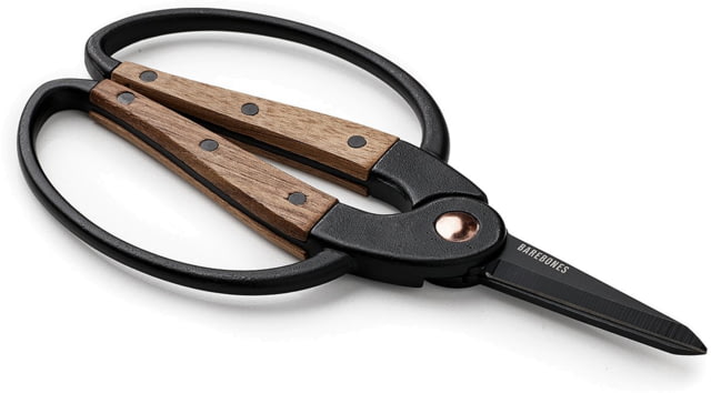 Barebones Small Scissors Wooden Handle 2in Heat-Treated Stainless Steel Blade