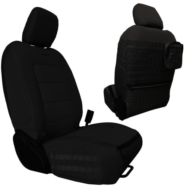 Bartact Front Seat Covers for a  plus Jeep Gladiator Black/Black