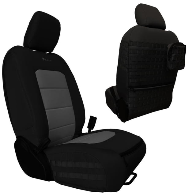 Bartact Front Seat Covers for a  plus Jeep Gladiator Black/Graphite