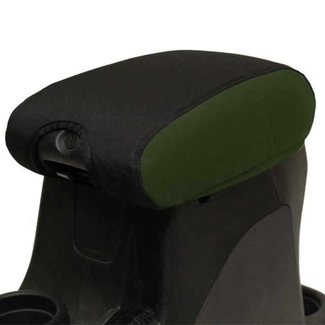 Bartact Jeep Center Console Cover 2 Inch Padded 2007-2010 Wrangler JK/JKU Olive Drab/Black
