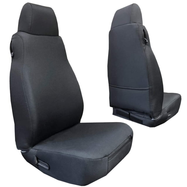 Bartact Jeep TJ Seat Covers Front 2003-2006 Wrangler TJ Baseline Performance Graphite