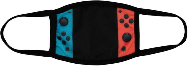 Bartact Kids Reversible 2 Ply Polyester Reusable Washable Face Mask Cover w/ Filter Slot Small Nintendo Switch