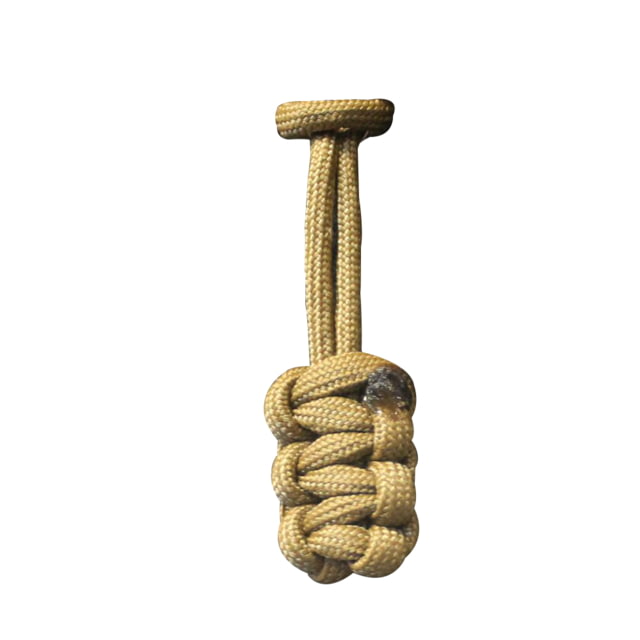 Bartact Paracord Zipper Pull w/ Key Ring Set of 5 Coyote