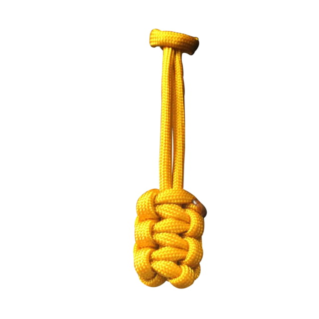 Bartact Paracord Zipper Pull w/ Key Ring Set of 5 Dozer Yellow