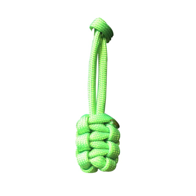 Bartact Paracord Zipper Pull w/ Key Ring Set of 5 Gecko Neon Green