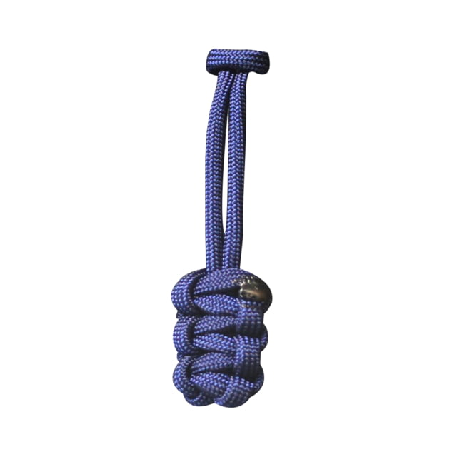 Bartact Paracord Zipper Pull w/ Key Ring Set of 5 Navy Blue