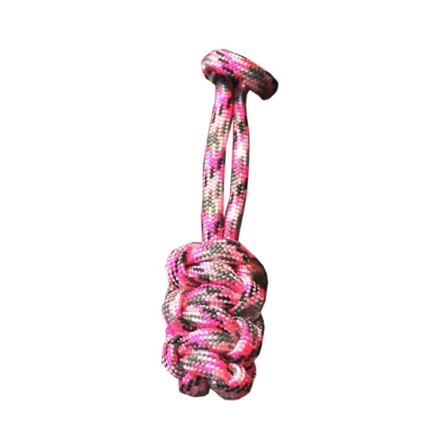 Bartact Paracord Zipper Pull w/ Key Ring Set of 5 Pink Camo