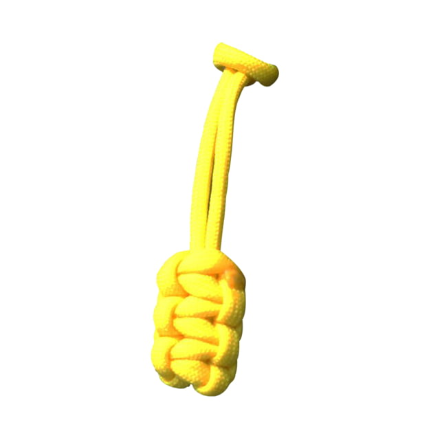 Bartact Paracord Zipper Pull w/ Key Ring Set of 5 Yellow