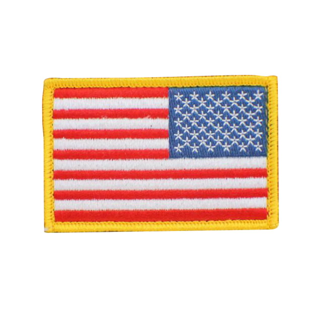 Bartact PVC Rubber Flag Patch w/ Velcro/Hook Backing Thin Red Line USA Flag - Stars on Right Red/Black/Grey 2" x 3"