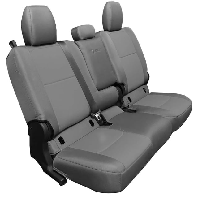 Bartact Rear 4 Door Seat Covers f/  plus Jeep Gladiator w/Fold Arm Rest Graphite