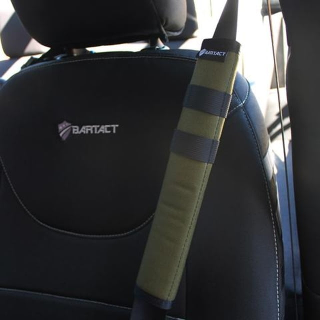Bartact Universal Seat Belt Covers Pair Olive