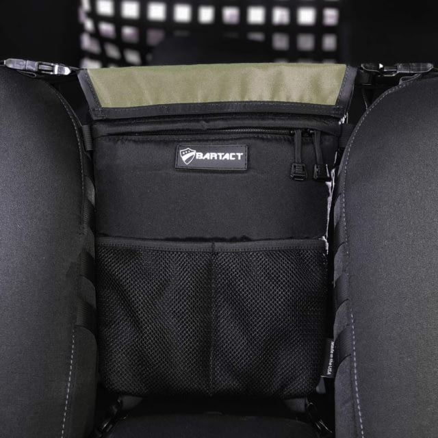 Bartact Universal Shade Material Between the Seat Bag and Pet Divider Khaki/Black