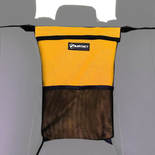 Bartact Universal Shade Material Between the Seat Bag and Pet Divider Yellow