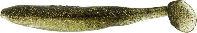 Bass Assassin Bang Lures Die Dapper Swimbait 5in 10 per Pack Mama's 14K 5