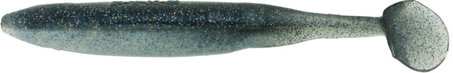 Bass Assassin Bang Lures Die Dapper Swimbait 5in 10 per Pack Smokin' Shad 5