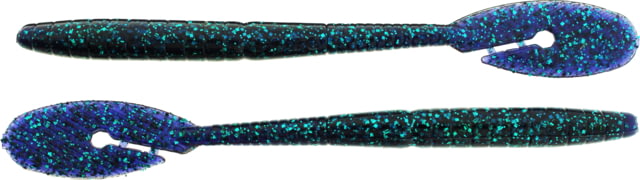Bass Assassin BANG Lures Ding Dong 6in 15 per Pack Junebug 6