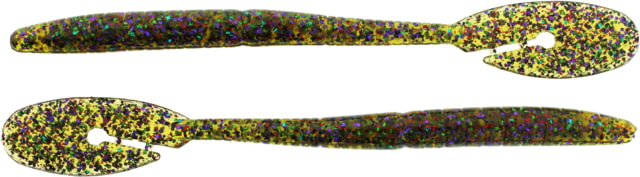 Bass Assassin BANG Lures Ding Dong 6in 15 per Pack Watermelon Red Candy 6